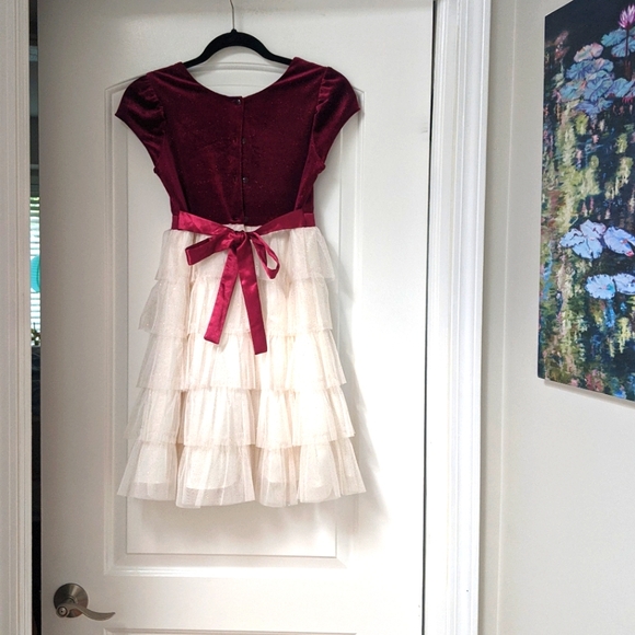 Beautiful Jona Michelle Girls Tulle Dress, Sz 12 - Picture 2 of 16